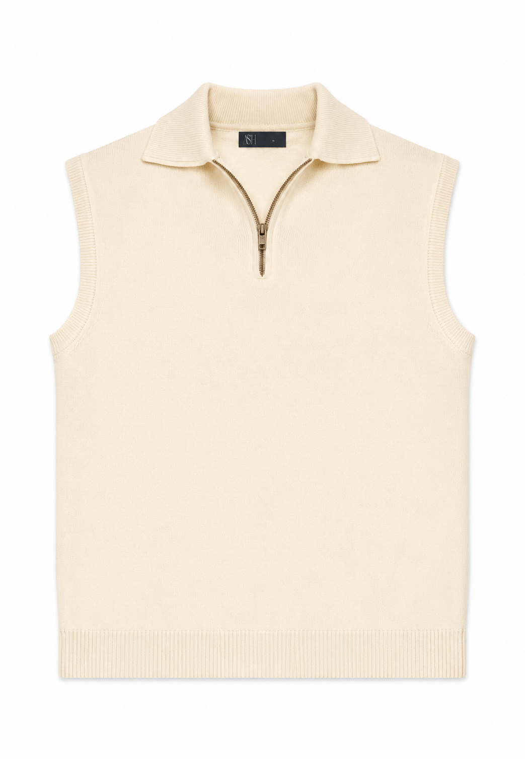 Zip Collar Knit