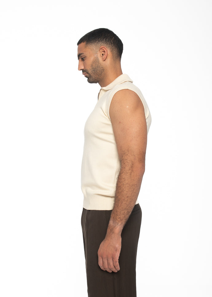Zip Collar Knit