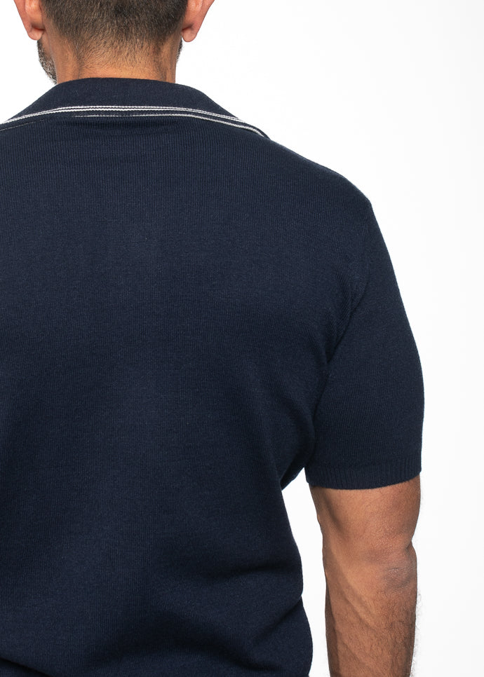 Open Placket Knit