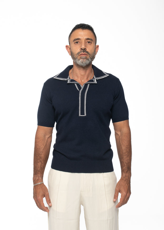 Open Placket Knit